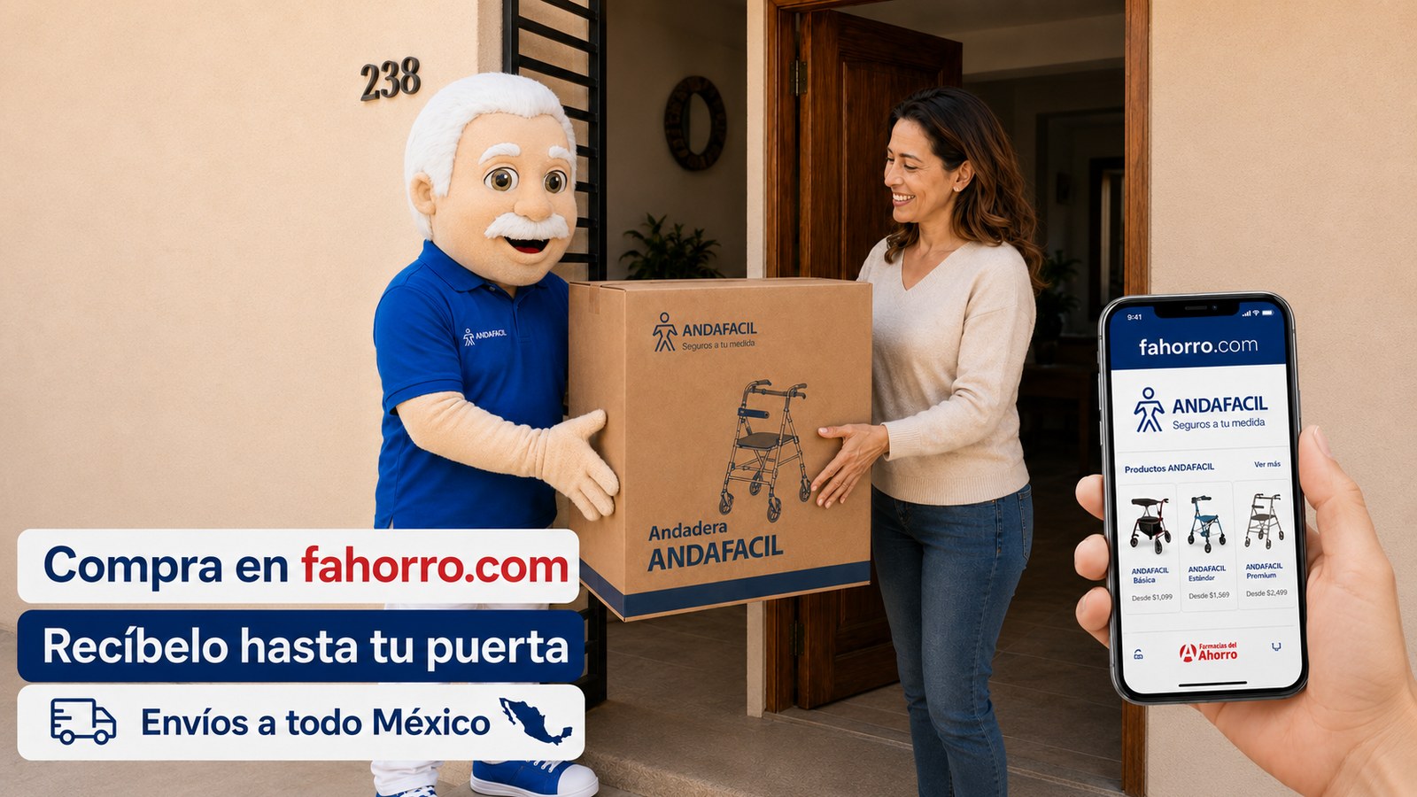 Farmacias del Ahorro amplía su oferta: movilidad Andafacil® para el día a día